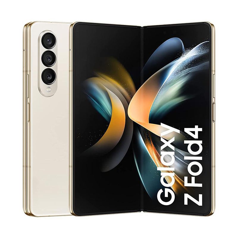 SAMSUNG - SAMSUNG Galaxy Z Fold 4 256GB Beige Reacondicionado