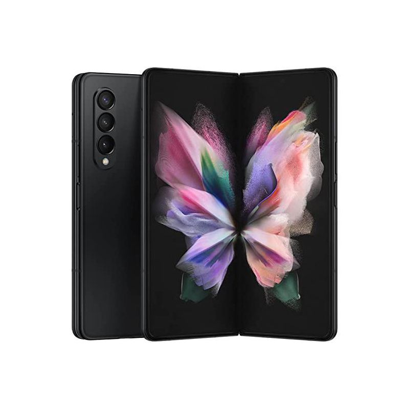 SAMSUNG - SAMSUNG Galaxy Z Fold 3  256GB Negro Reacondicionado