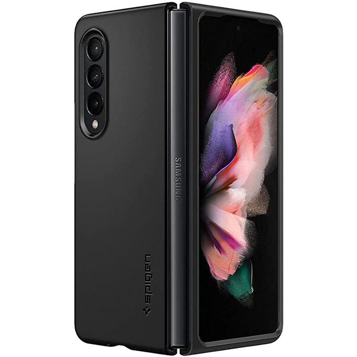 SAMSUNG - SAMSUNG Galaxy Z Fold 3  256GB Negro Reacondicionado