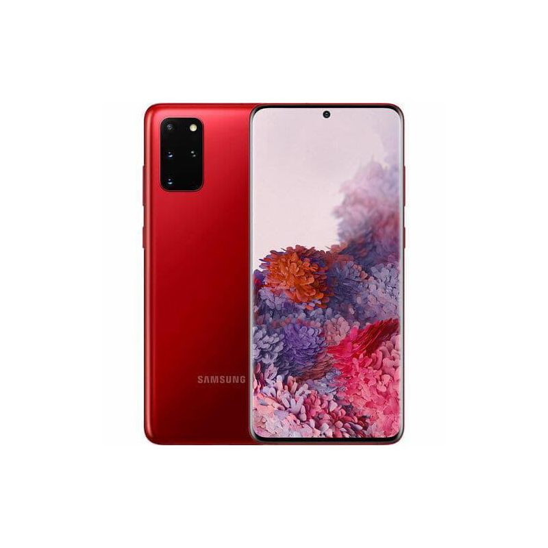 SAMSUNG - SAMSUNG Galaxy S20+ 5G 128GB Rojo Reacondicionado