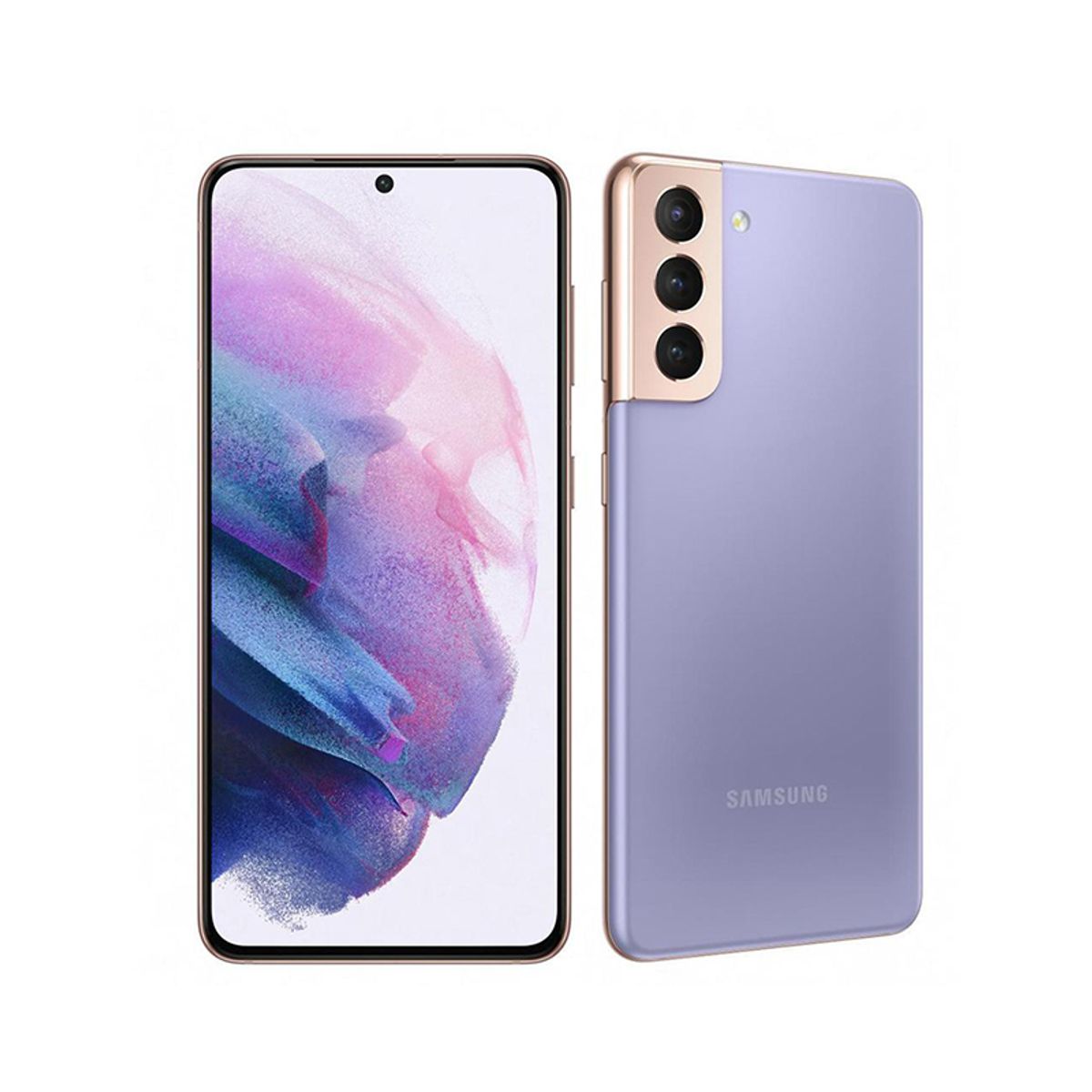 SAMSUNG - SAMSUNG Galaxy S21+ 5G 128GB Púrpura Reacondicionado