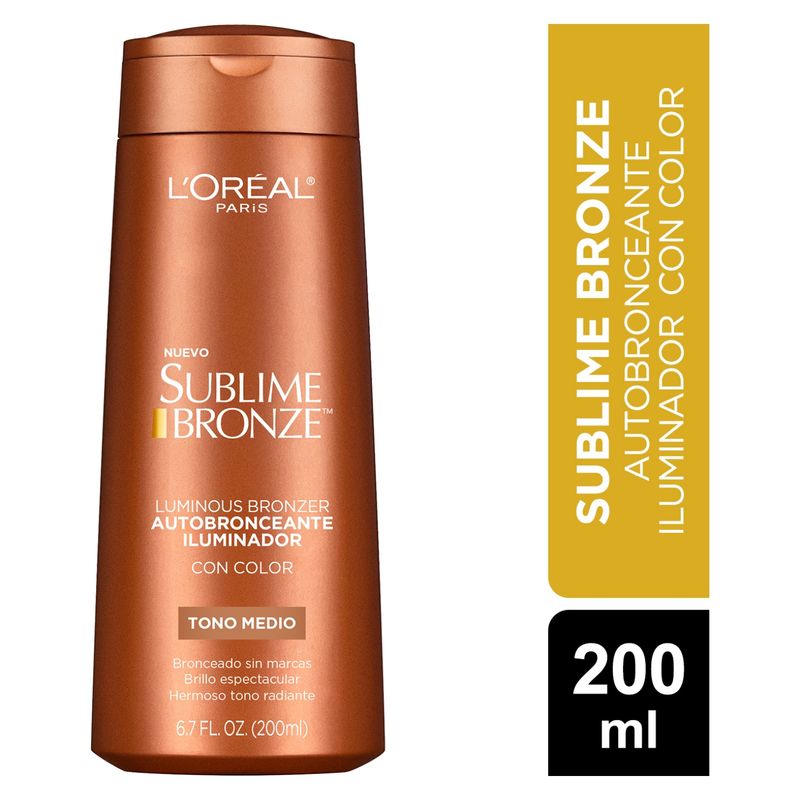 DERMO EXPERTISE - Autobronceante Iluminador Sublime Bronze en tono medio Dermo Expertise