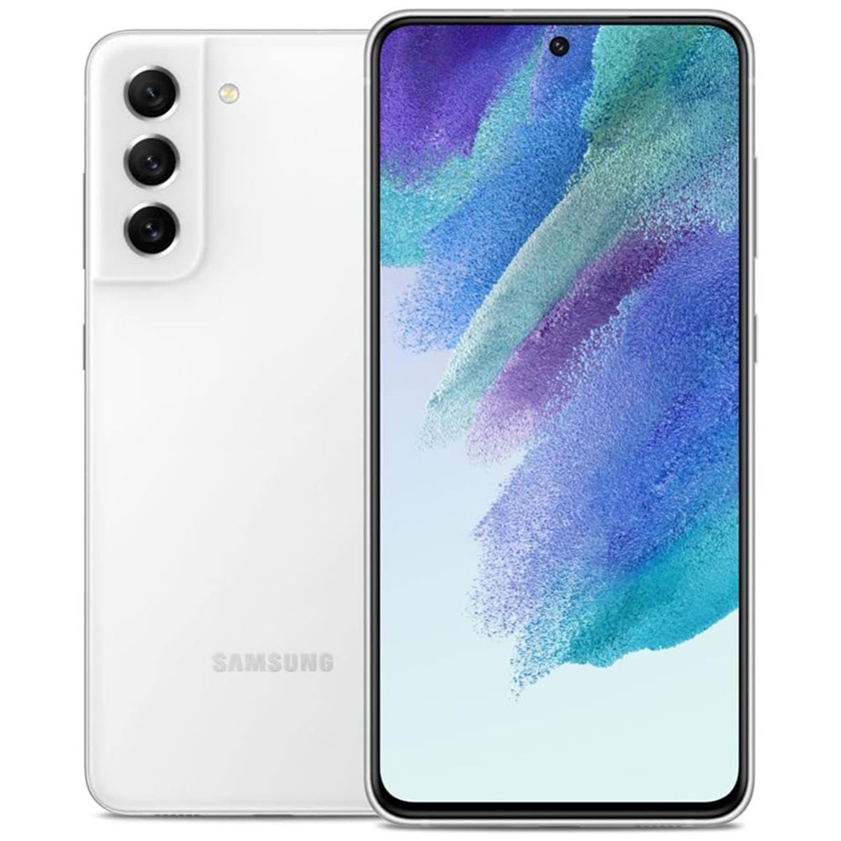 SAMSUNG - Samsung Galaxy S21 FE 5G 128GB  Blanco Reacondicionado