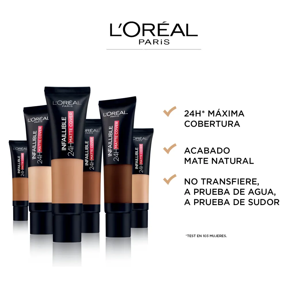 L'Oréal Infaillible 24H Matte Cover 175 Sable, foto 8
