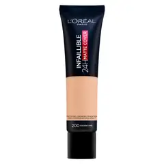 LOREAL PARIS - Base Maquillaje Infallible Matte Cover 200 Sable Dore
