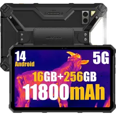 ULEFONE - Tableta 5G Armor Pad4 Ultra 16GB+256GB con imagen térmica