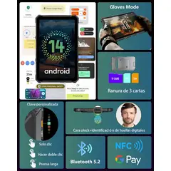 ULEFONE - Tableta 5G Armor Pad4 Ultra 16GB+256GB 11800mAh NFC