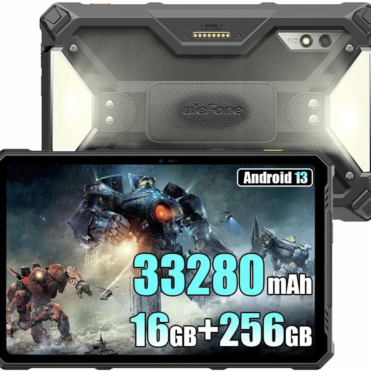 ULEFONE - Ulefone Armor PAD 3 Pro Tableta 16GB+256GB 33280mAh WiFi NFC
