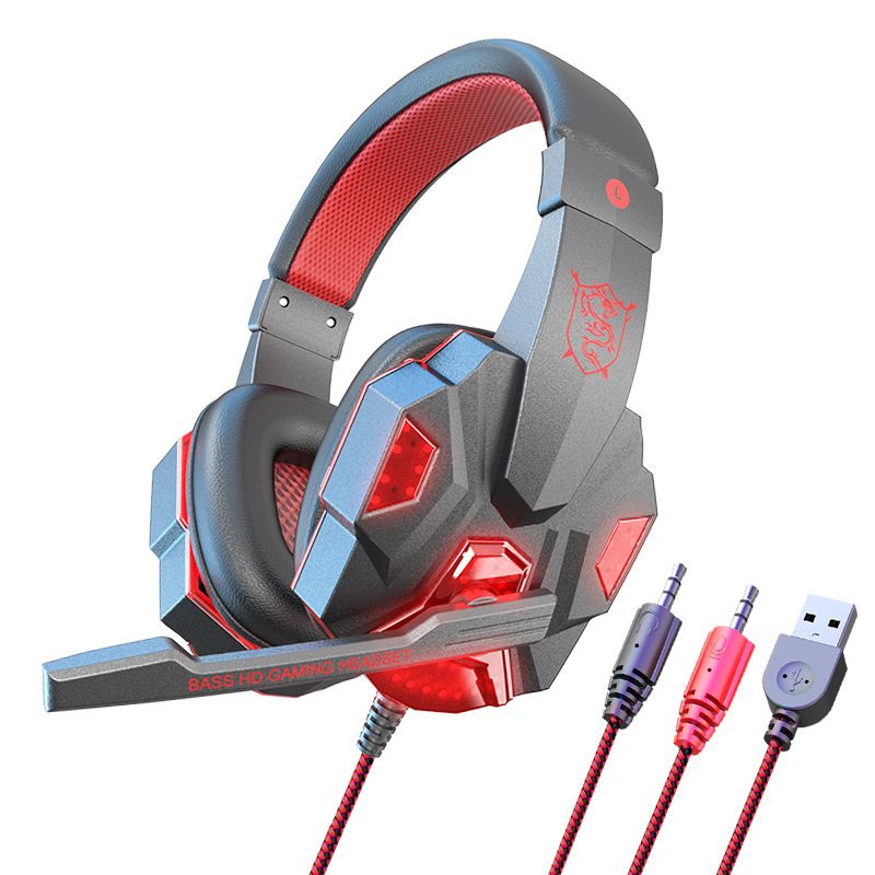TIOZONEY - Auriculares de juego para la cabeza