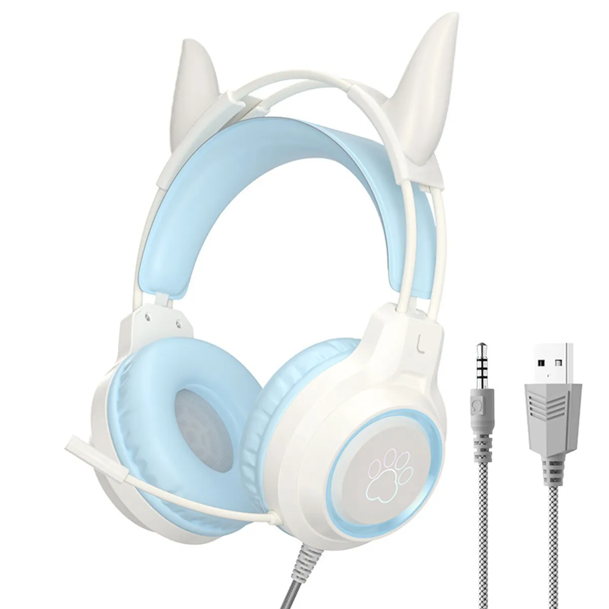 TIOZONEY - Audifonos de juego para la cabeza