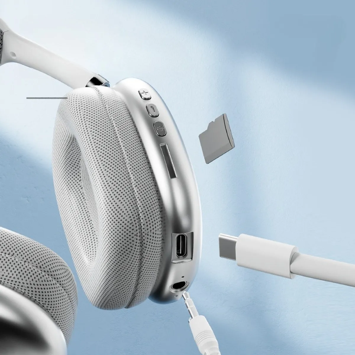 TIOZONEY - Audifonos de juego para la cabeza