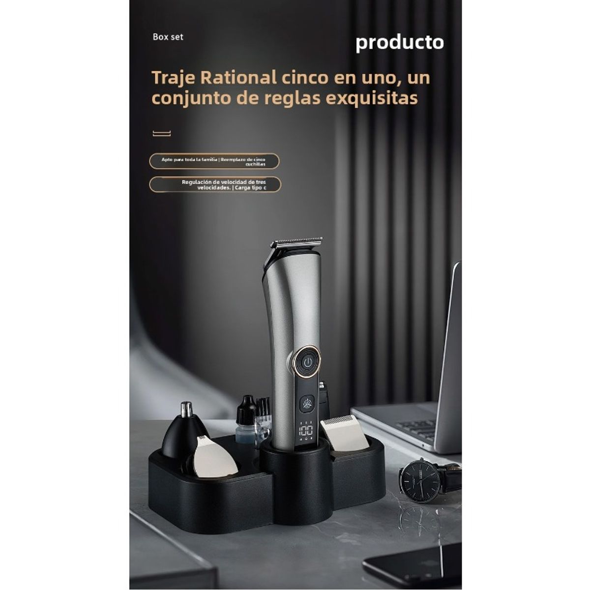 TIOZONEY - Cortapelo Profesional