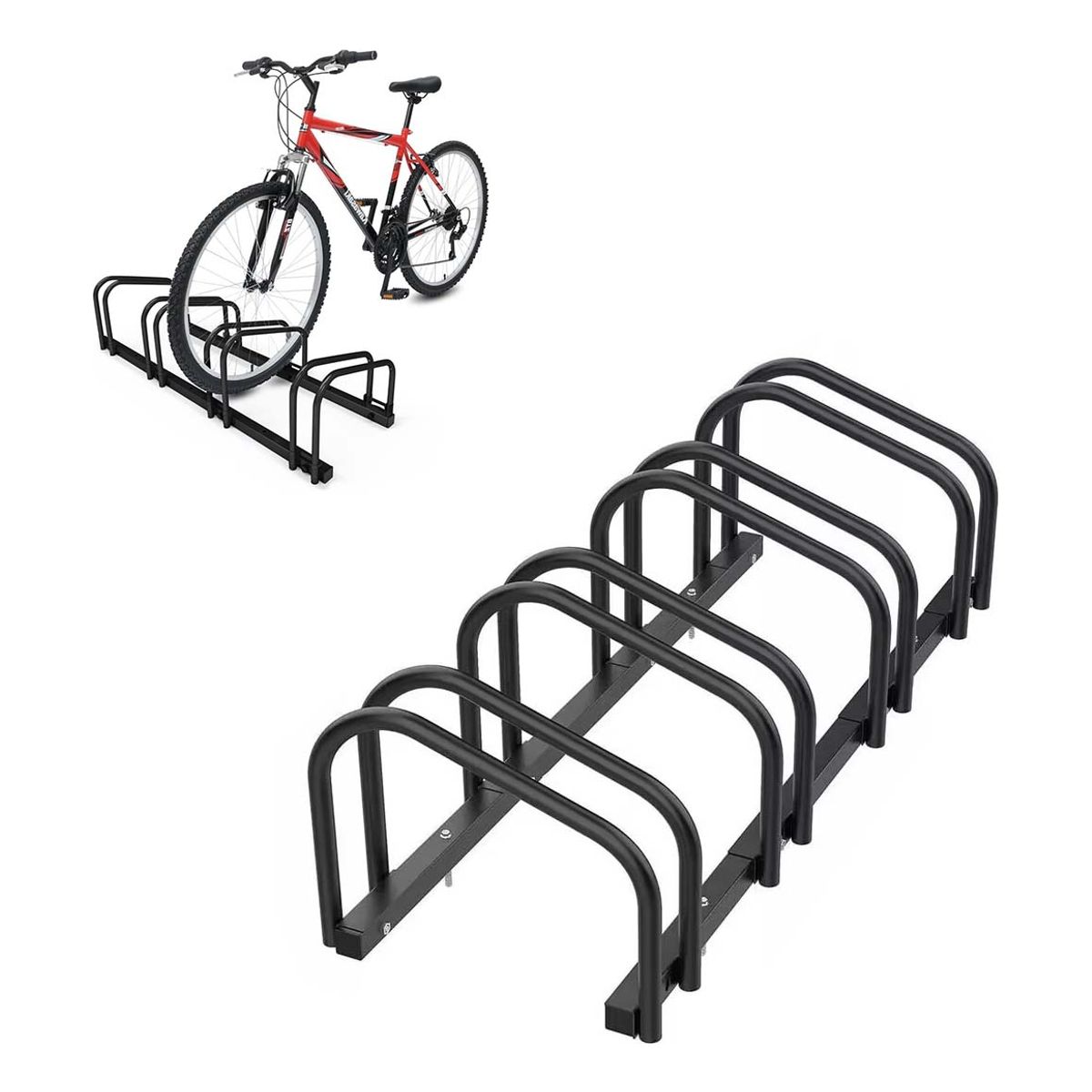 U BUY - 4 Soporte De Estacionamiento Bicicletaestantes Ajustables