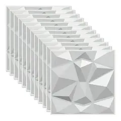 GENERAC - Paneles Decorativos De Pared 3d 40 Piezas 50cm X 50cm10m2