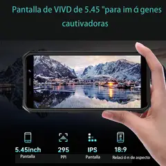 OUKITEL - Fossibot F101 Pro Celular 15GB+128GB 10600mAh Smartphone NFC