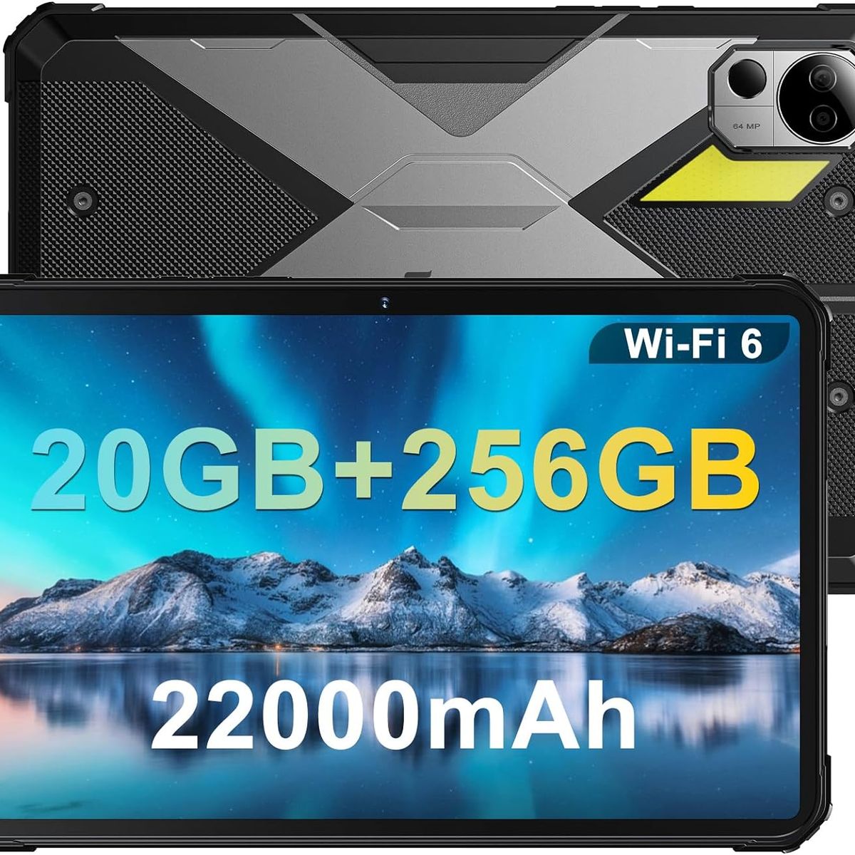 OUKITEL - FOSSiBOT DT2 Tableta 20GB+256GB 22000mAh WiFi6