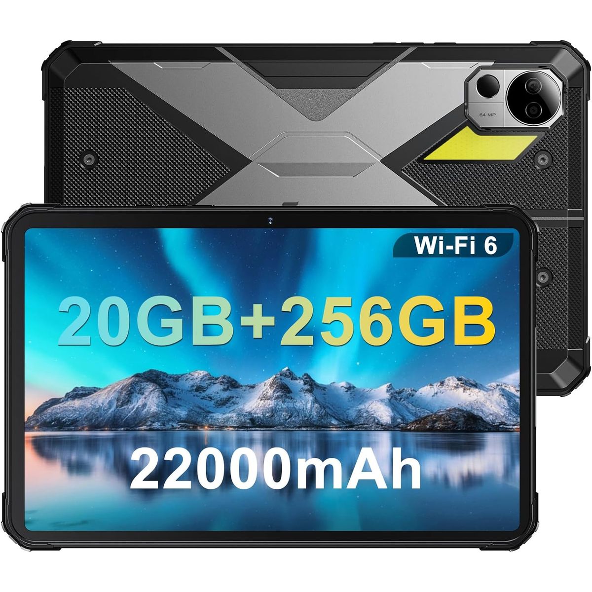 OUKITEL - FOSSiBOT DT2 Tableta 20GB+256GB 22000mAh WiFi6