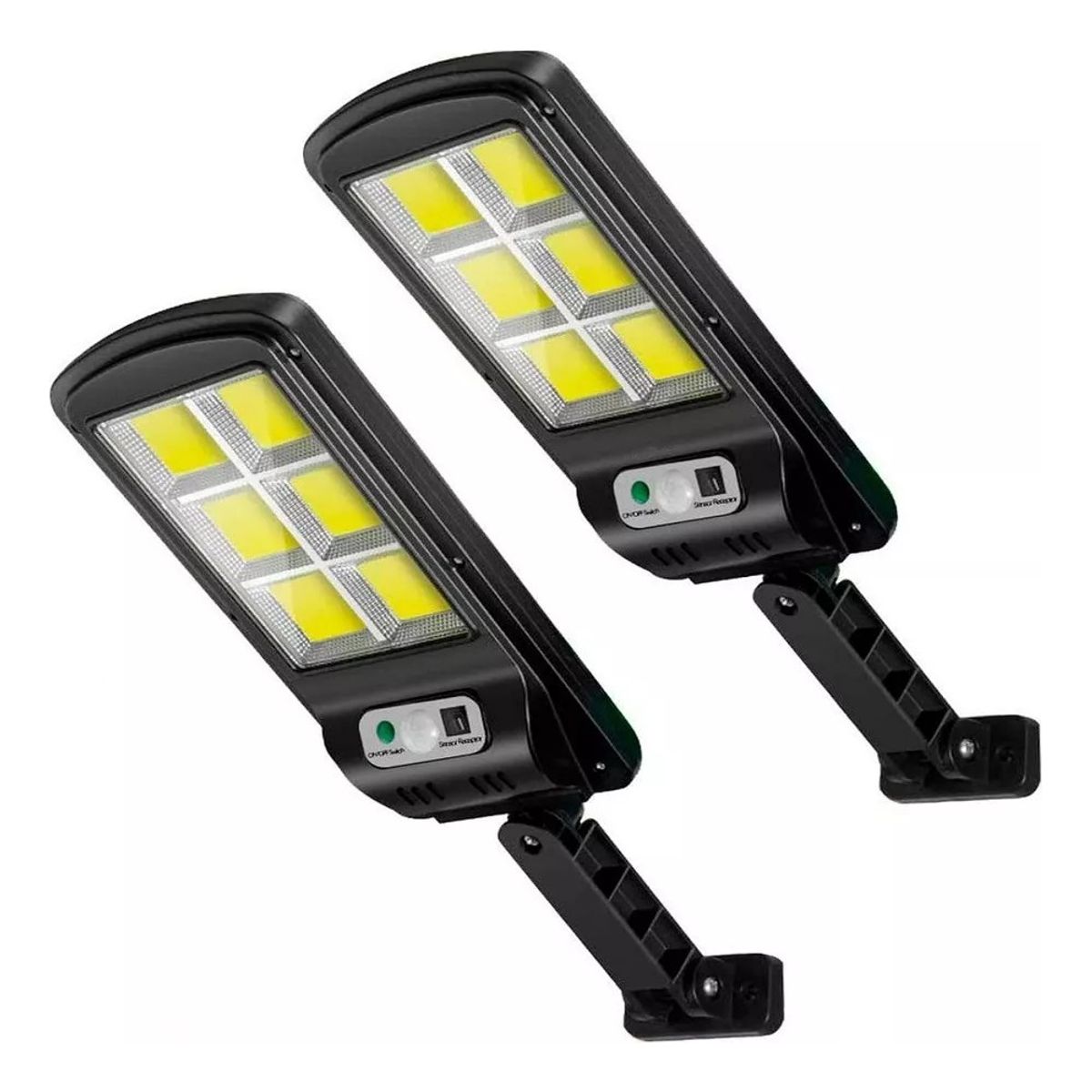 AFVENTURA - Foco Solar Led Exterior Sensor Movimiento Set De 2