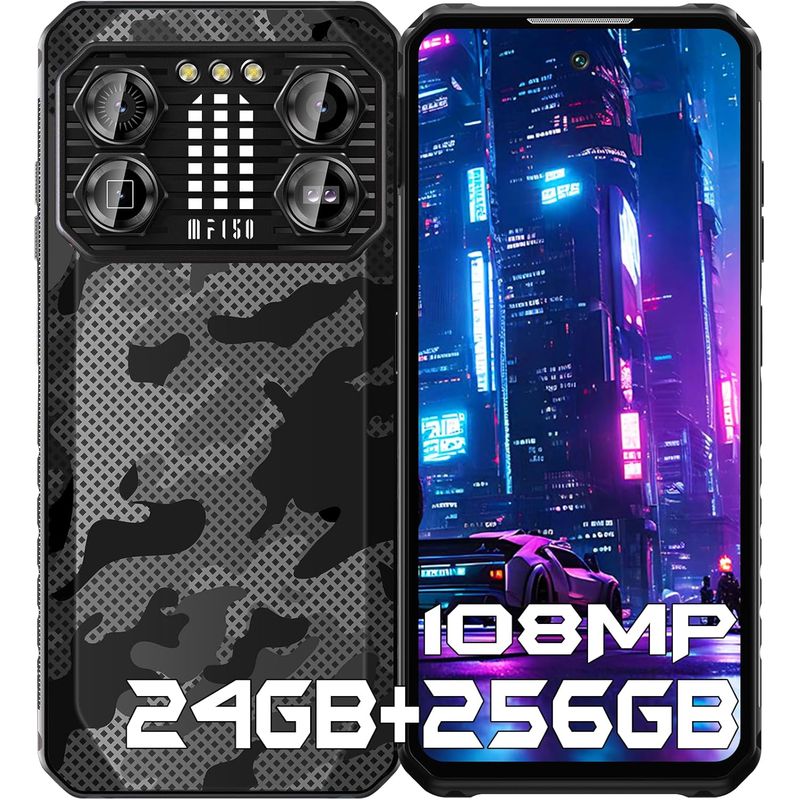 OUKITEL - IIIF150 B2 Pro Celular 24GB+256GB 10000mAh 108MP Smartphone
