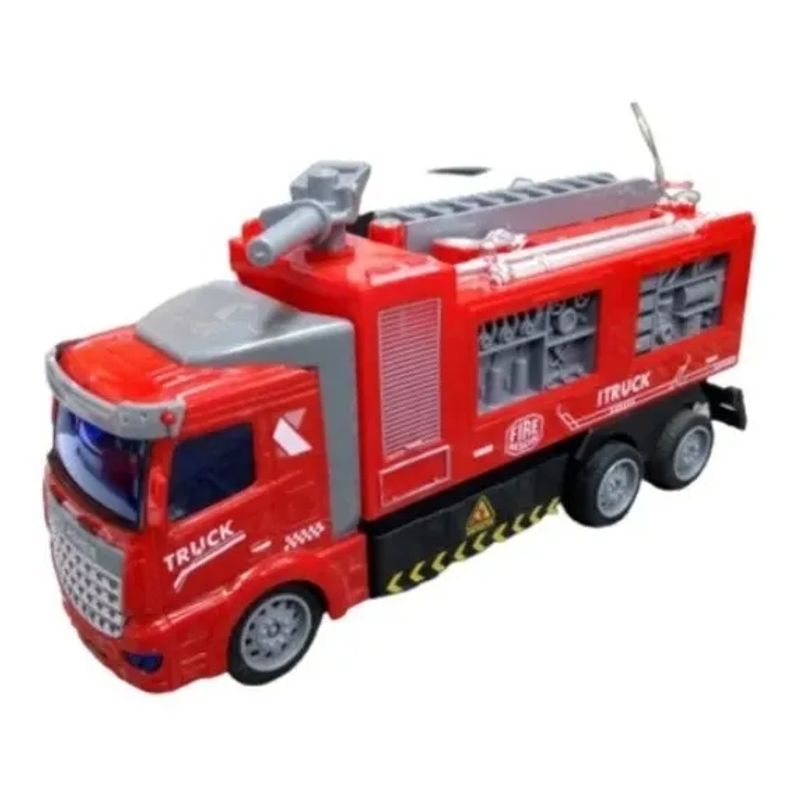 GENERICO - Camión De Bomberos Rc Juguete Control Remoto 2 Canales