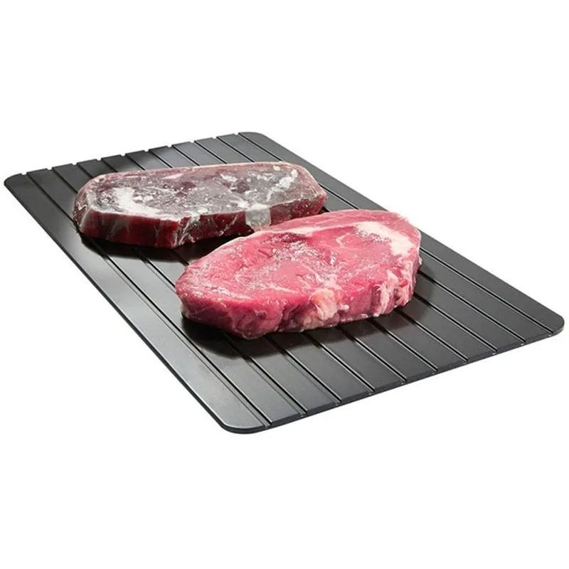 GENERICO - Bandeja Tabla De Aluminio De Descongelación Rápida