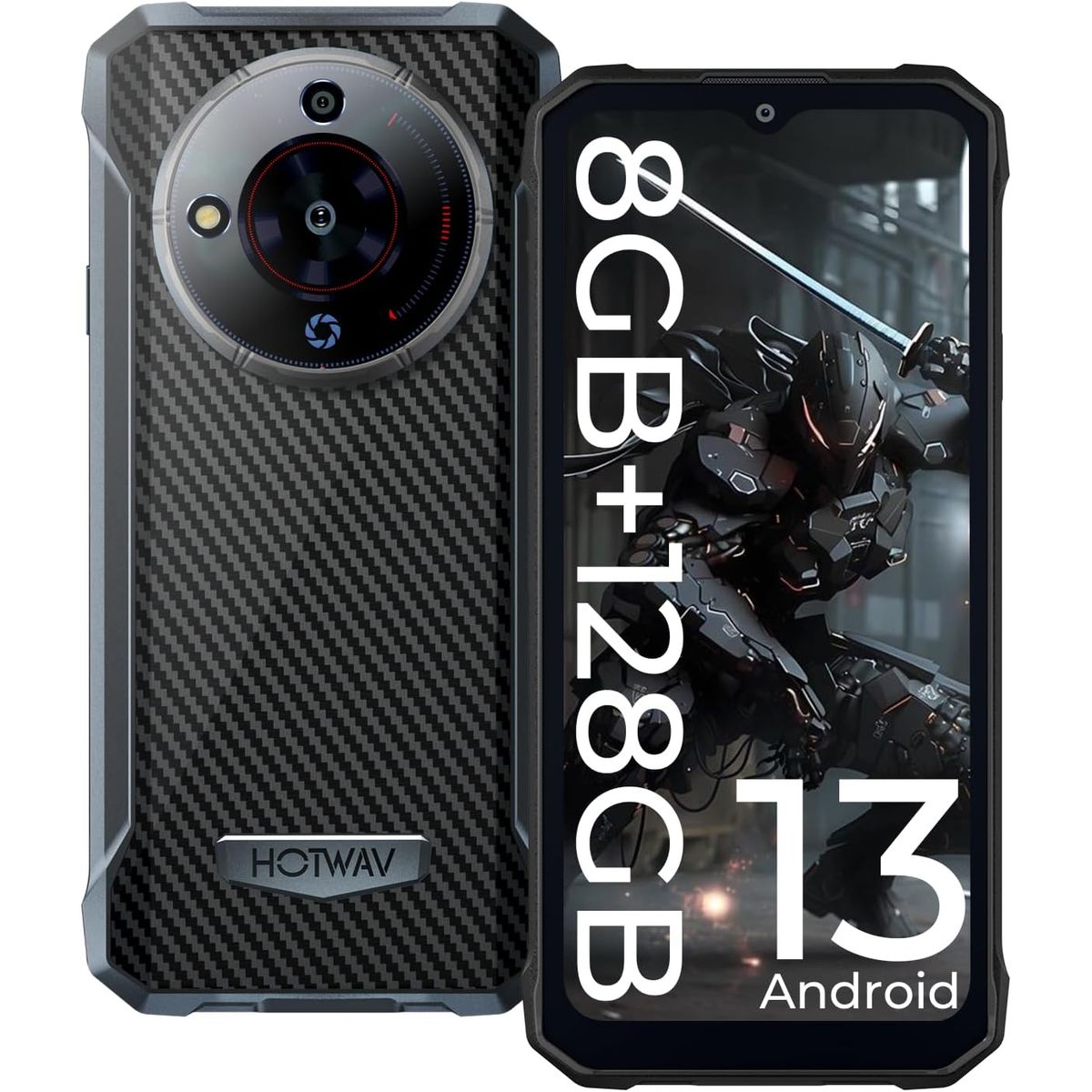 DOOGEE - HOTWAV T7 Celular 8GB+128GB Android 13 Smartphone