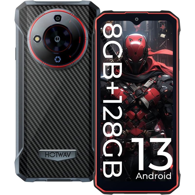 DOOGEE - HOTWAV T7 Celular 8GB+128GB Android 13 Smartphone