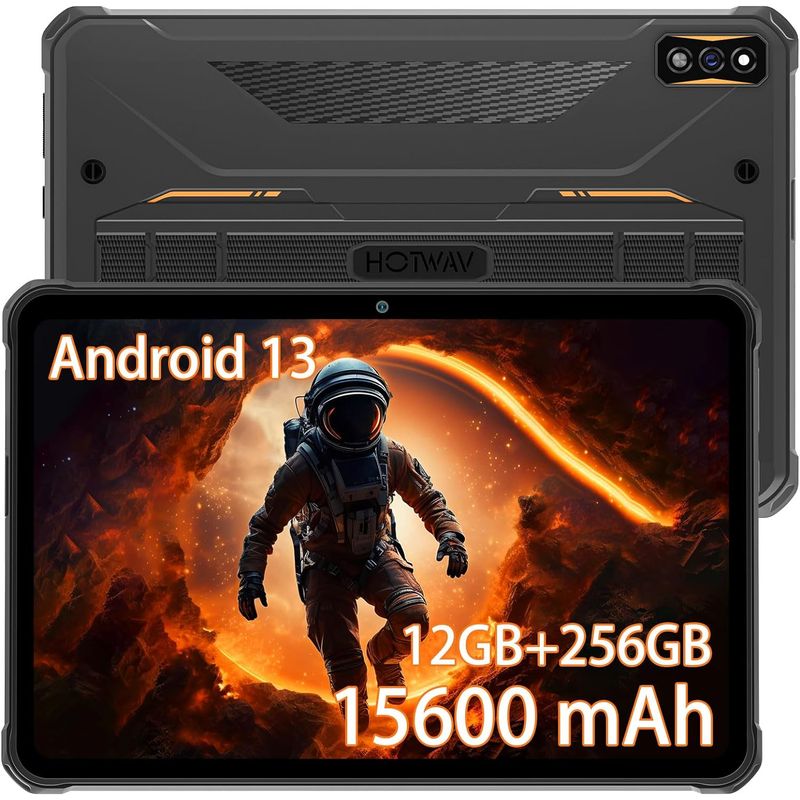 DOOGEE - HOTWAV R7 Tableta 12GB+256GB 15600mAh WiFi6 Doble SIM
