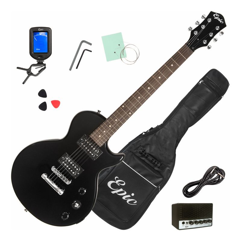 GENERICO - Guitarra Eléctrica Lp Epic pack Funda Amplificador Afinador