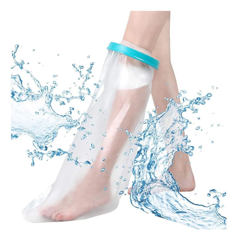 GENERICO - Protector Impermeable Para Pierna Vendaje Yeso Y Heridas