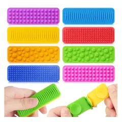 GENERICO - Kit Sensorial de 8 Piezas Antiestrés con Ventosas y Textura