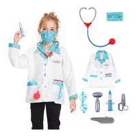 Disfraz De Doctor Con Accecorios Para Niños Y Niñas