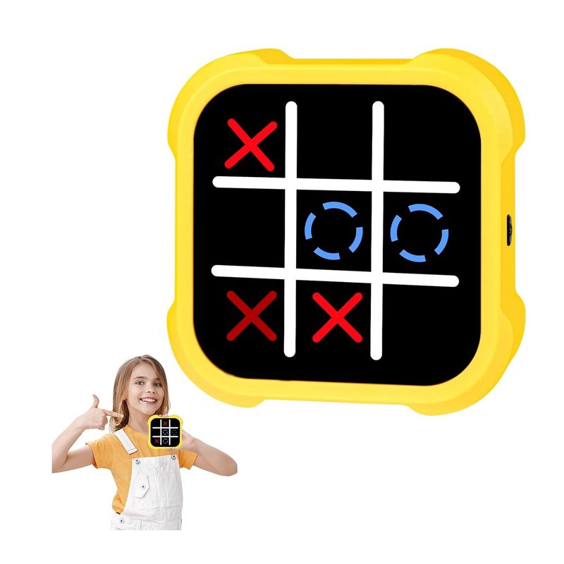 GENERICO - Tablero de ajedrez electrónico Gato Tic Tac Toe familiar