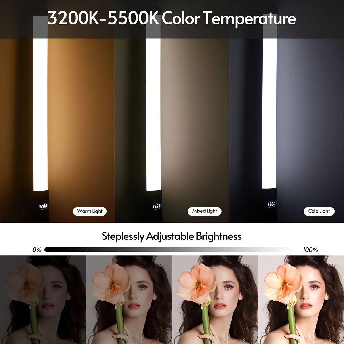 SHOP EHOME BAG - Tubo Luz Led Video Luz Portátil Varita