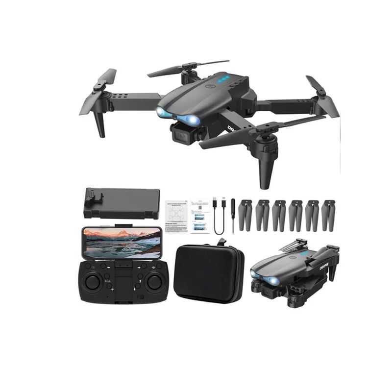 GENERICO - Drone E99 Plegable Cámara 4k Hd Dual Y Bolso Con Accesorios