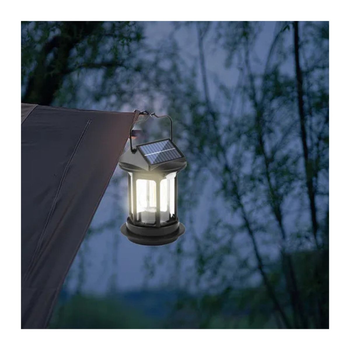 GENERICO - Farol Solar Foco Con Sensor Movimiento Luz Inducción Solar