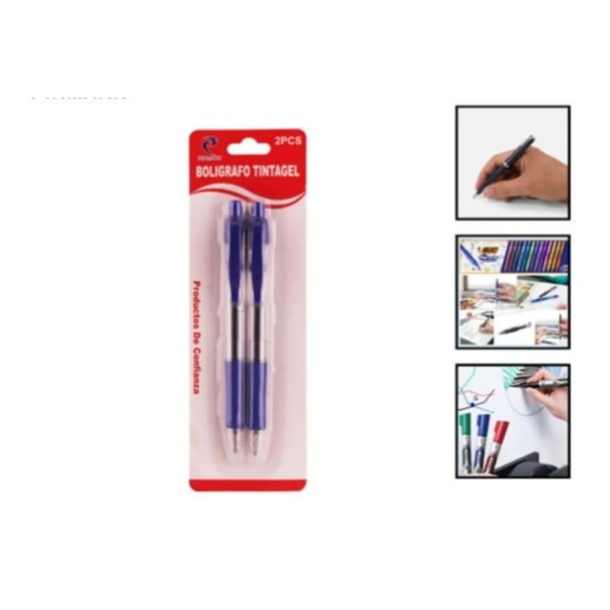 GENERICO - Set 6 Unidades De Lapices Boligrafos Tinta Gel