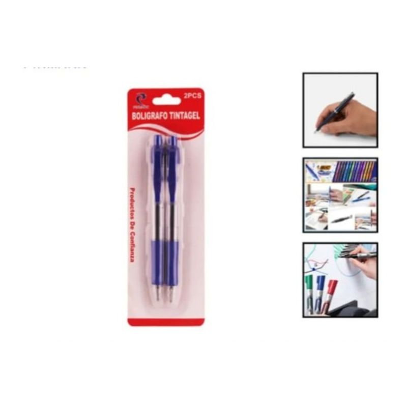 GENERICO - Set 6 Unidades De Lapices Boligrafos Tinta Gel