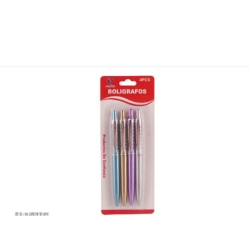 GENERICO - Set 12 Unidades De Lapices Boligrafos