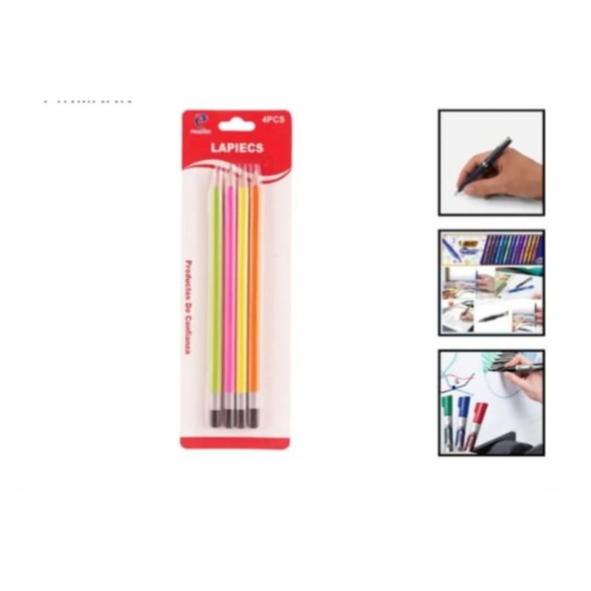 GENERICO - Set 16 Unidades De Lapices Colores Surtidos