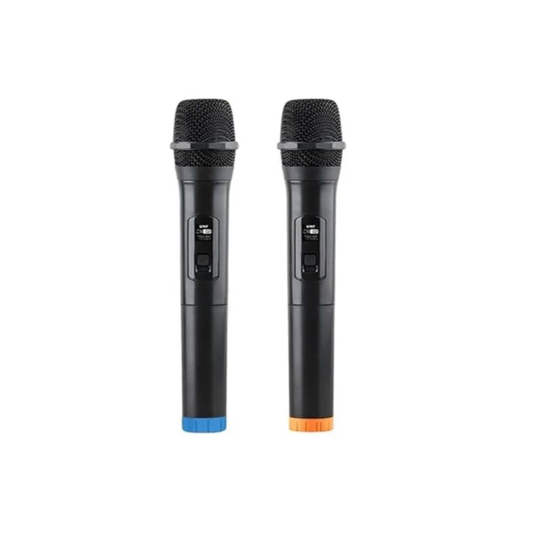 GENERICO - Micrófonos Inalámbricos Profesionales Karaoke Sonido Pack X2