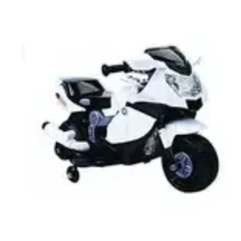 GENERICO - Motos Electricas A Bateria Para Niños 2 Ruedas Blanco