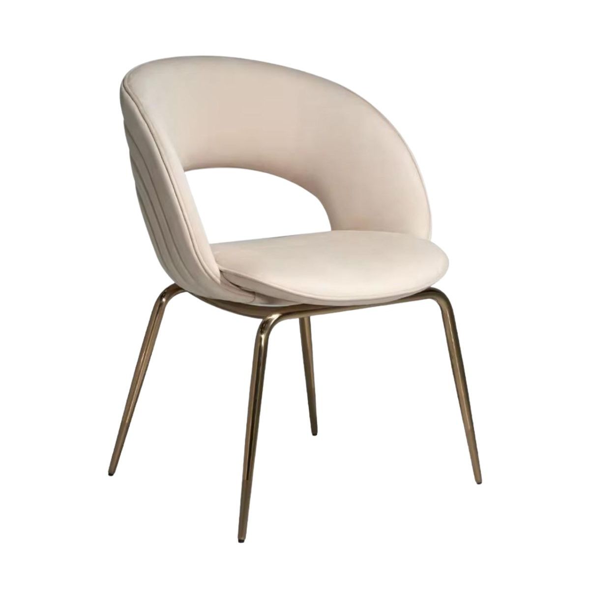HABITA2 CHILE - Sitial Ibiza Patas Doradas - Beige