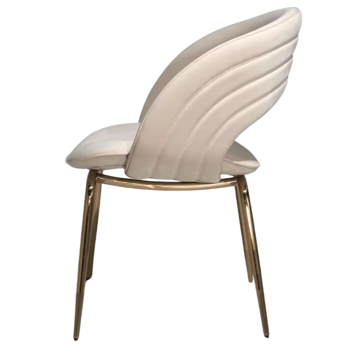 HABITA2 CHILE - Sitial Ibiza Patas Doradas - Beige