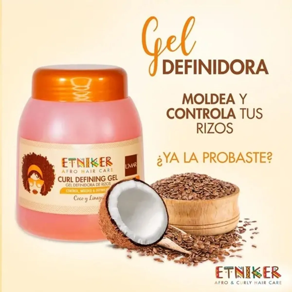 ETNIKER - GEL CURL DEFINNING ETNIKER 1KG