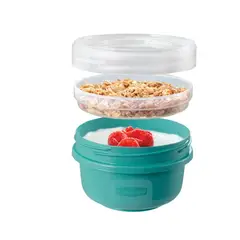 RUBBERMAID - Pack 3 Herméticos Take Alongs Snack To Go Twist n Seal 378ml