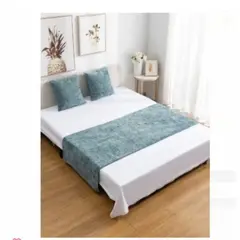 ANGELES DEL HOGAR - PIECERA SOLA DISEÑO CHENILLE CRUZ 70X210CM