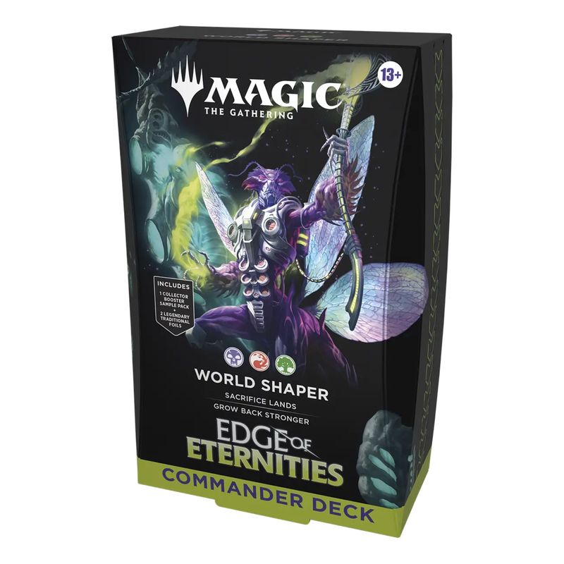 WIZARDS - Magic Edge of Eternities Commander Deck World Shaper Inglés