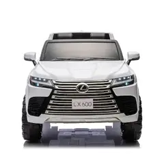 GENERICO - Auto Camioneta Eléctrico Luz Sonido Para Niños Blanco