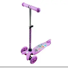 GENERICO - Patinete de 3 ruedas para niñas con manillar ajustable en color rosa OLY OLY